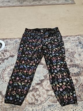 torrid Black Rainbow Icon Print Leggings